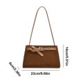 thumbnail image 4 of Bolso Bandolera Mujer Ante Correa Ajustable para Viajes, 4 of 9
