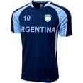 thumbnail image 4 of Just 4 Kicks Argentina Short Sleeve Shirt #10, Big Boys' Athletic Activewear Tee (XL), 4 of 6