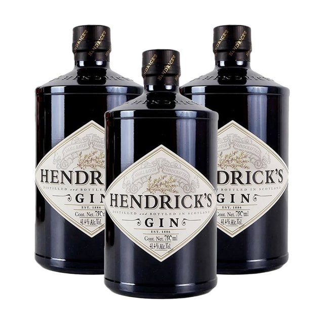 Pack 3 Ginebra Hendrick's 750 ml Hendrick´s Ginebra / Hendrick´s