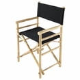 thumbnail image 3 of ZEW CH-007-0-07-Bamboo Director Chair - Indigo- SET 2, 3 of 7