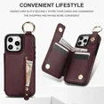 thumbnail image 4 of Phone Case Wallet Case for Samsung A25 PU Leather Magnetic Handbag Zipper Pocket Card Slots, 4 of 6