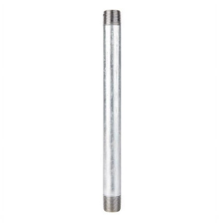 Ldr .50in. X 9in. Galvanized Steel Nipple  30312X9