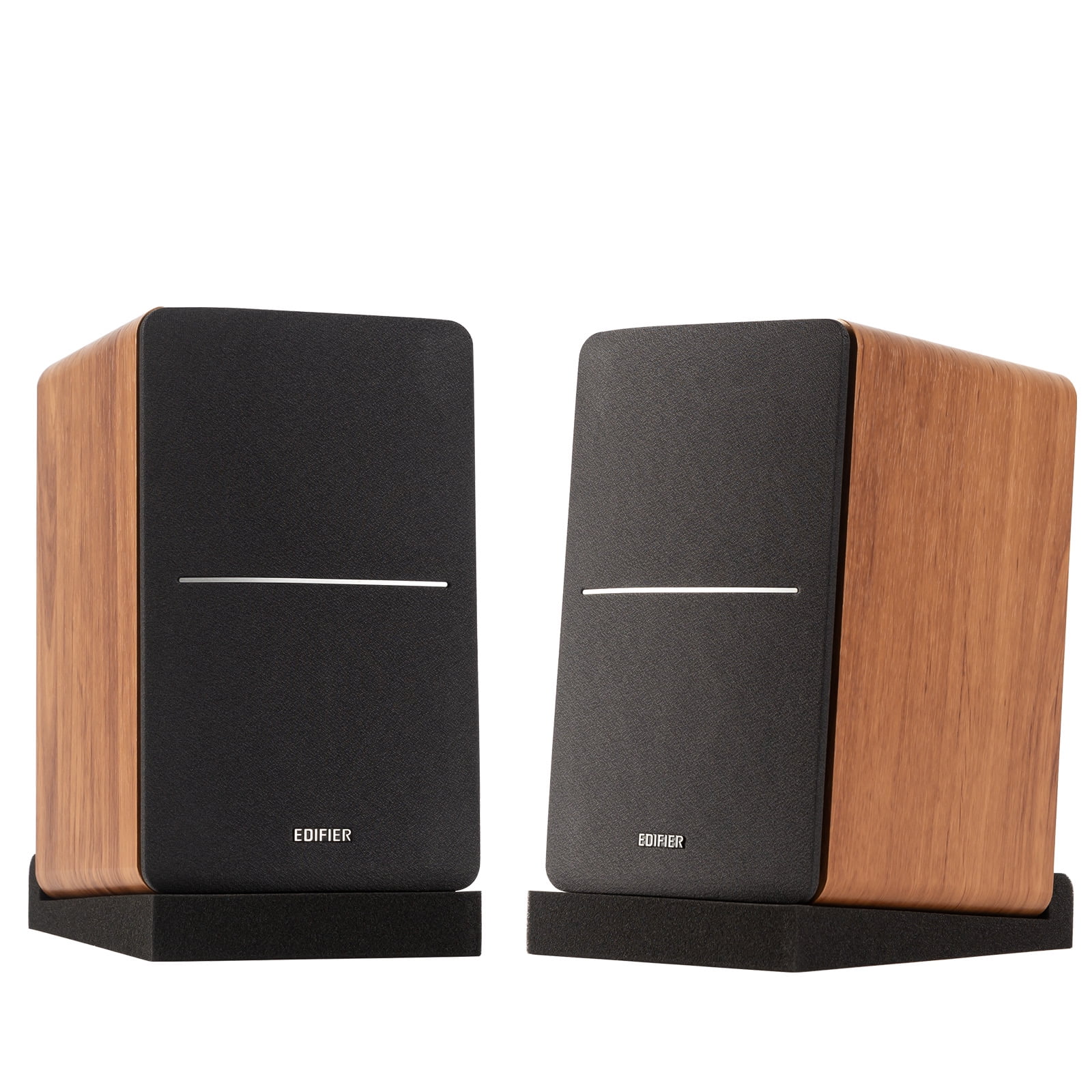 Edifier R1280T Powered Bookshelf Speakers with SS5 Studio Monitor Isolation Pads Set,  1 Pair