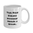 thumbnail image 2 of Funny Real Estate Investor 11oz Mug, This Real Estate Investor, Present For Coworkers, Inappropriate Gifts From Colleagues, 2 of 2