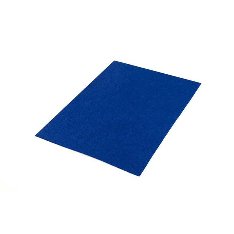 High Quality Craft Felt Sheet 9 x 12: 25 pcs, Royal Blue
