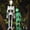 30cm, variant on Ayyufe Portable Skull Prop Attractive Plastic Funny Halloween Luminous Skeleton Body Toy Sculpture for Festival