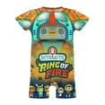 thumbnail image 4 of The Octonauts Baby Romper Short Sleeve Bodysuits Soft Rompers Summer Clothes One-Piece Jumpsuits Outfits 3-6M, 4 of 7