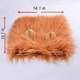 thumbnail image 2 of Methold Pet Ajustable Cómodo Fancy Lion Hair Dog Mane Peluca Disfraz Peluca y Orejas Party Pet Proveedor Ropa para mascotas, 2 of 6
