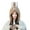 Champagne, variant on Diconna Women Plush Winter Trapper Hat with Ear Flaps 3D Bunny Cover Ears Warm Trooper Bomber Cap for Skiing Cycling