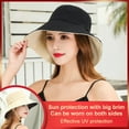 Women's Wide Brim Sun Hat Foldable Summer UV Protection Bucket Hat