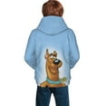 thumbnail image 2 of Scooby Doo Boys Girls Hoodies Fashion Graphic Hooded Sweatshirt Casual Pullover Outwear for Kids Youth, 2 of 8