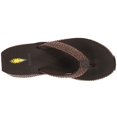 thumbnail image 4 of VOLATILE Women's Island Raffia Wedge Sandal, Brown, 6, 4 of 6