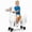 White, variant on ICEEIF Ride On Horse for Kids 4-9 Years, Mechanical Walking Plush Riding Horse Toy, No Battery or Electricity, Indoor & Outdoor Ride-On Animal, Max Load 165 LBS