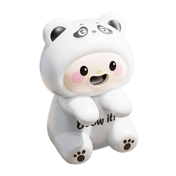 Clip-On Mini Food Cooling Fan Cute Elephant/Dinosaur Animal USB-C Rechargeable Hands-Free Bowl Fan, 3 Speeds, Low Noise, Portable Cooler for Soup, Noodles, Coffee, Office, Dorm, Travel