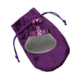 thumbnail image 1 of Brocha de maquillaje , brocha para difuminar, cómoda y compacta, con bolsa con cordón para broncearse, broncearse, para mujeres., 1 of 8