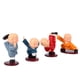 thumbnail image 2 of Sailing Juego de figuras de monje pequeño Kungfu, escultura budista, decoración y regalo para el hogar, 2 of 12