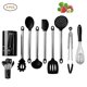 thumbnail image 1 of 9PCS Silicone Cooking Utensil Set Kitchenware Cooking Spoon Soup Ladle Egg Spatula Turner Kitchen Tools, 1 of 5