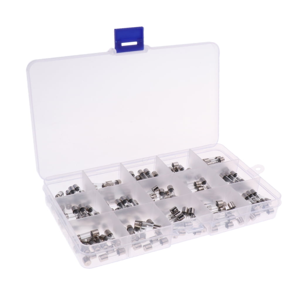 1.5A Homyl Pack of 100 pcs Fast-Blow Fuse 250V Glass Fuses 5 x 20 mm 1.5A Homyl Pack of 100 pcs Fast-Blow Fuse 250V Glass Fuses 5 x 20 mm