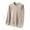 Beige, variant on Jalioing Men's Winter Casual Tops Solid Long Sleeve Crew Neck Fleece Lined Shirts Thermal Texture Pullover Tee