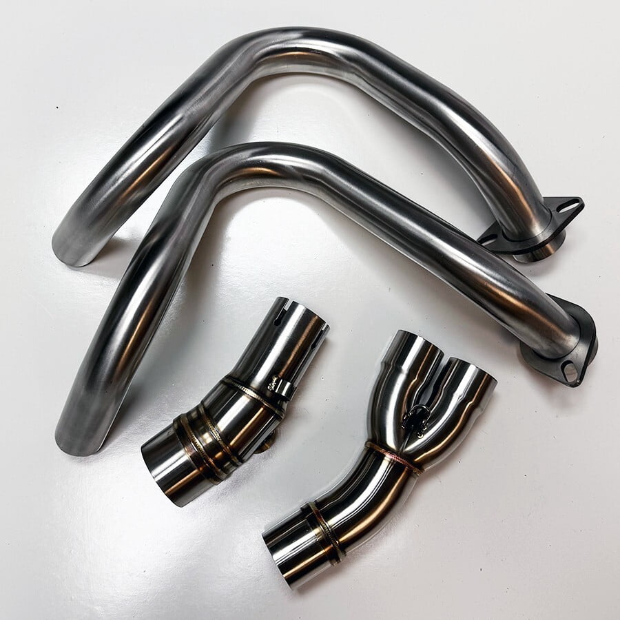 For Kawasaki Ninja 650 Z650 2012-2025 Full System Exhaust Tips Header Pipe