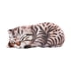 thumbnail image 3 of Precioso peluche 3D realista para dormir y abrazar Blanco Marrón, 3 of 9