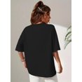 thumbnail image 2 of Fashionable Women'S Threepy Sportswear T-Shirt for Home., 2 of 6