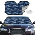 thumbnail image 2 of Haiem Starry Sky Car Windshield Sun Shade - Blocks UV Rays Sun Visor Protector, Sunshade to Keep Your Vehicle Cool, Universal Fit SUV Van Sedan-, 2 of 7