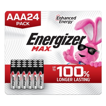 Energizer MAX AAA Batteries (24 Pack), Triple A Alkaline Batteries