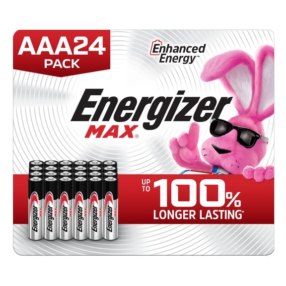 Energizer MAX AAA Batteries (24 Pack), Triple A Alkaline Batteries