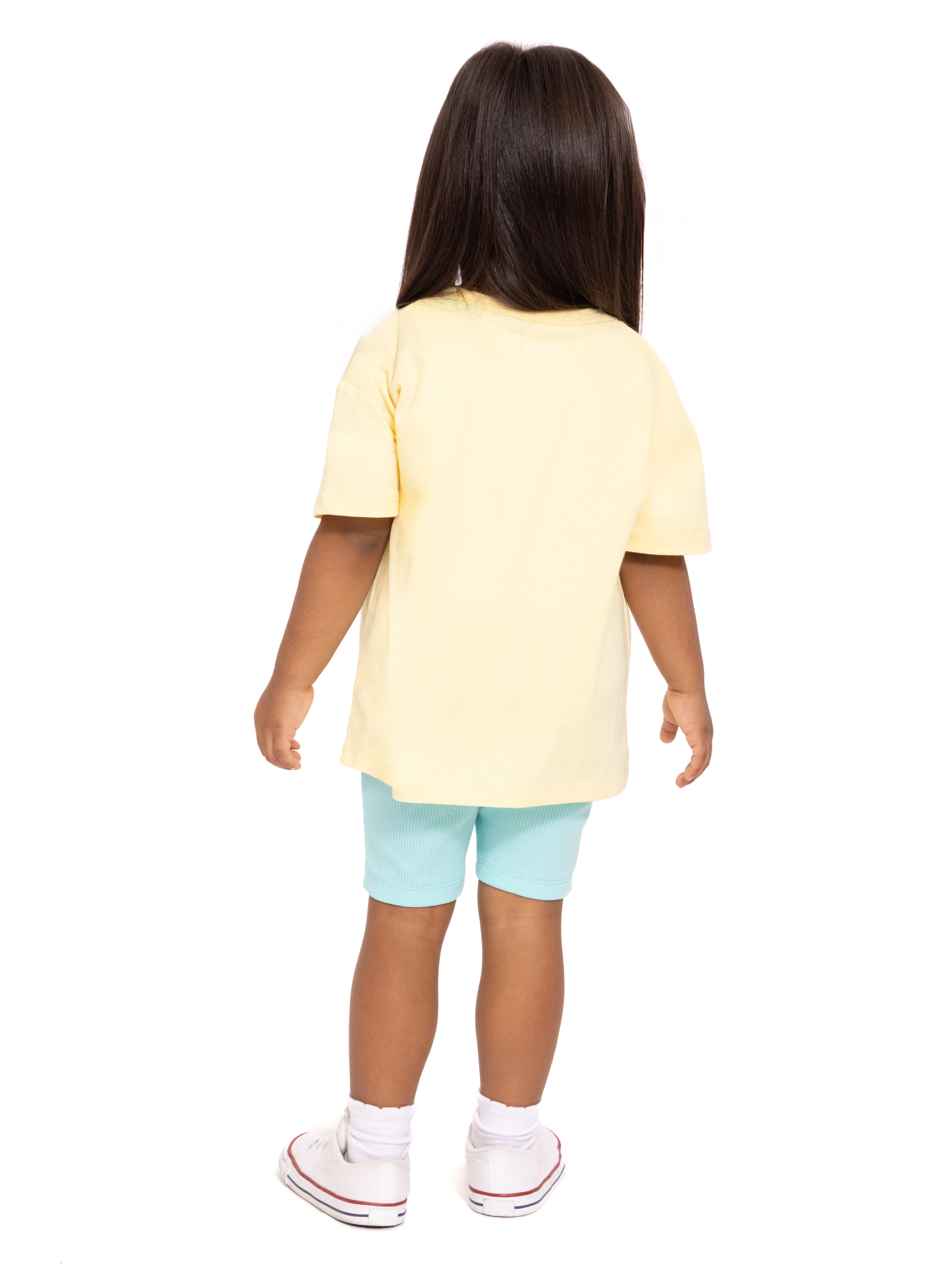 Barbie Toddler Girls Graphic Tee and Bike Shorts Set, 2-Piece, Sizes 12M-5T