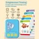 thumbnail image 3 of Tarjetas Flash Parlantes, Juguete De Aprendizaje, 55 Tarjetas, Desarrollo Cognitivo De Doble Cara, Juguetes Para Niños Pequeños, Tarjetas Flash Parlantes Para Enseñanza En El, 3 of 7