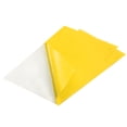 thumbnail image 1 of Hojas de fieltro adhesivas Uxcell 45cmx30cm amarillas para manualidades 2 piezas, 1 of 7