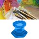 thumbnail image 3 of Limpiador Cepillo Azul 15*10 Cm Hexagonal Desmontable Y Drenable Pintura Graffiti para Herramienta Lavado Silicona Suministros Arte (3), 3 of 8