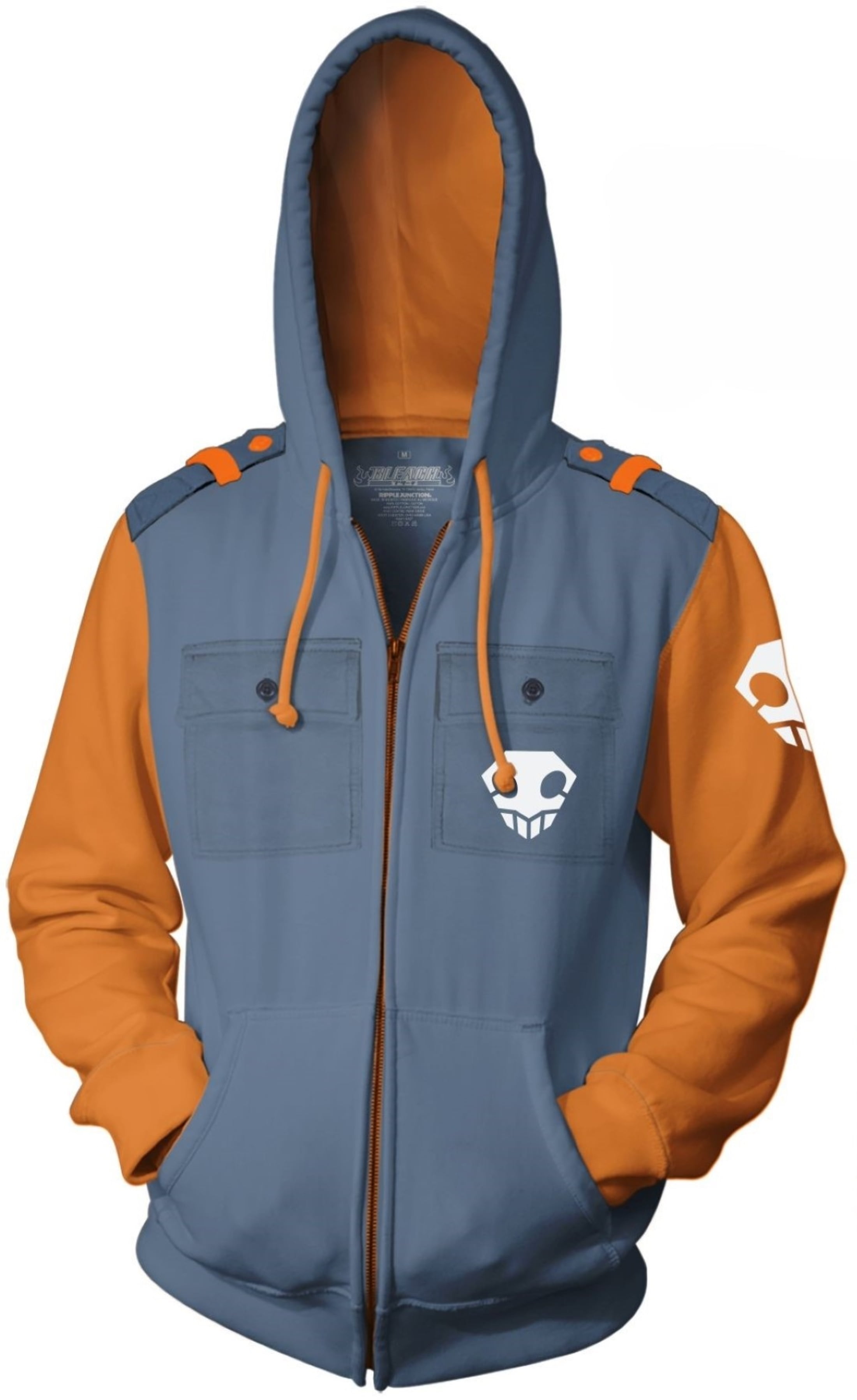 Naruto Shippuden Kakashi Cosplay Military Style Adult Fleece Zip