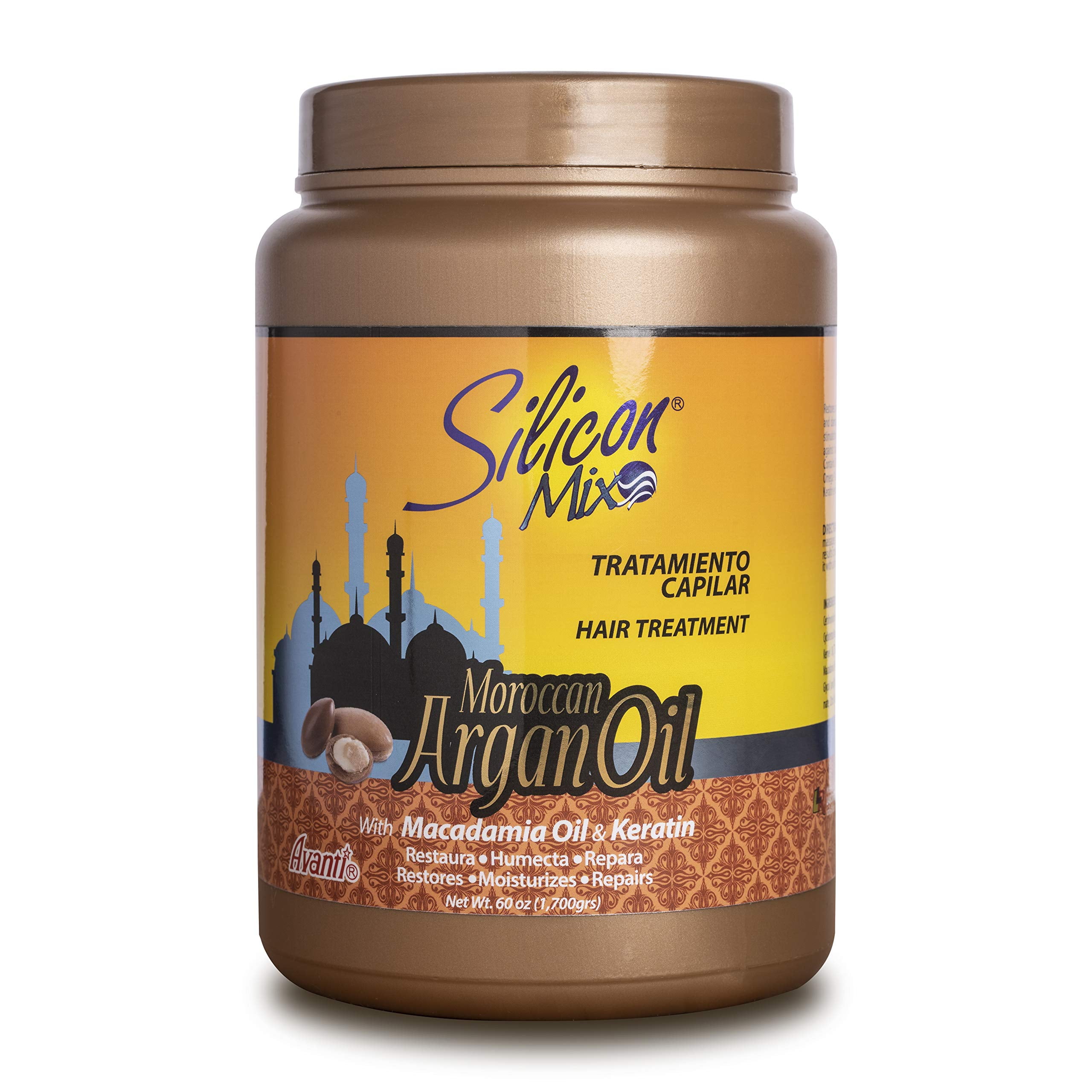 Silicon Mix Morrocan Argan Oil Hair Treatment | 60 Oz ...
