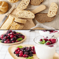 thumbnail image 4 of 103M Programmable Bread Maker Machine 3 Loaf Sizes, 19 Menu Functions Gluten Free White Wheat Rye French and more, 2 Lbs, Mint, 4 of 5