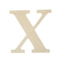 thumbnail image 2 of MPI Wood 8" Letter Classic Font X, 2 of 4