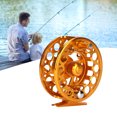 thumbnail image 4 of Fishing Wheel, Durable Hard Anodized CNC Hollow Designed Aluminium Alloy Fly Fishing Reel Cold Forged For Saltwater, 4 of 8