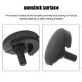 thumbnail image 3 of FESTFENDS 4Pcs Black Silicone Air Fryer Bumpers Protective Heat Resistant Non Scratch Replacement Parts, 3 of 8