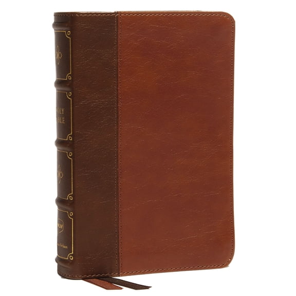 Nkjv, Compact Bible, MacLaren Series, Leathersoft, Brown, Comfort Print: Holy Bible, New King James Version, (Hardcover)