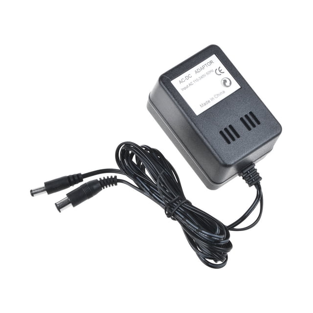9V AC Charger Power Supply Adapter for Nintendo SNES Sega Genesis Mega Drive-Black US Plug