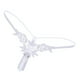 thumbnail image 3 of Señoras Crotchless G- Bragas Perla Masaje Thongs Ropa interior Blanco Colcomx Bragas sin entrepierna para mujer, 3 of 5