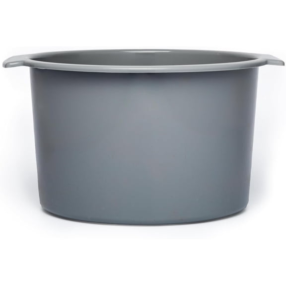 Commode Bucket - Replacement Pail for Most Standard and Bariatric Commodes and Bedside Toilets - 8 Quart / 2 Gallon Capacity (1)