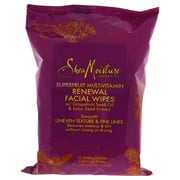 SheaMoisture SuperFruit Complex Facial Wipes, 30 CT