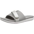 thumbnail image 1 of Fitflop Womens Neoflex Neoprene Slide Sandal Shoes, Soft Grey/Silver, US 7, 1 of 7