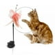 thumbnail image 3 of Juguete interactivo con forma de palo para gatos, con ventosa y campanas de palo largo. Naranja, 3 of 8