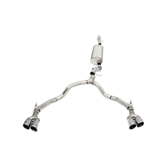 Corsa Performance 21129 Sport Cat Back Exhaust System Fits 20 23 Tahoe Yukon Fits select: 2021 CHEVROLET TAHOE K1500 LT, 2021-2023 GMC YUKON DENALI