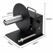 Automatic Label Rewinder, Adjustable Speed Barcode Tag Rewinding Machine