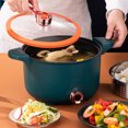 thumbnail image 6 of Xirurus Micro Pressure Cooker 600W Multifunctional 3L / 101 oz Large Capacity Anti-Stick Electric Pot with Standing Lid 11.4 inches / 29 cm, 6 of 9
