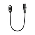 thumbnail image 4 of 9V Battery Clip Converter Snap Connector 2.1mm * 5.5mm Female Plug for Guitar Effect One, 4 of 8